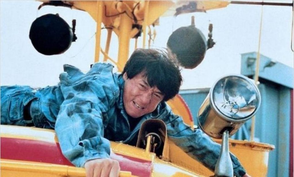 cena principal do filme arrebentando em Nova York de  Jackie Chan