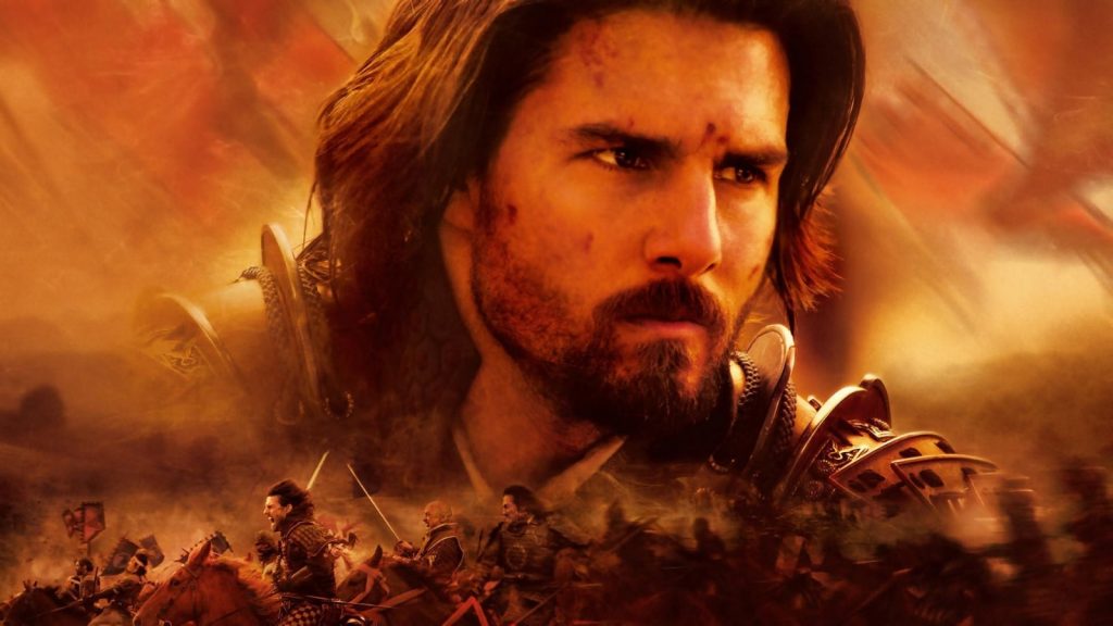 ator protagonista do filme o último samurai - capa do filme de ação