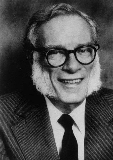 foto do famoso Isaac Asimov