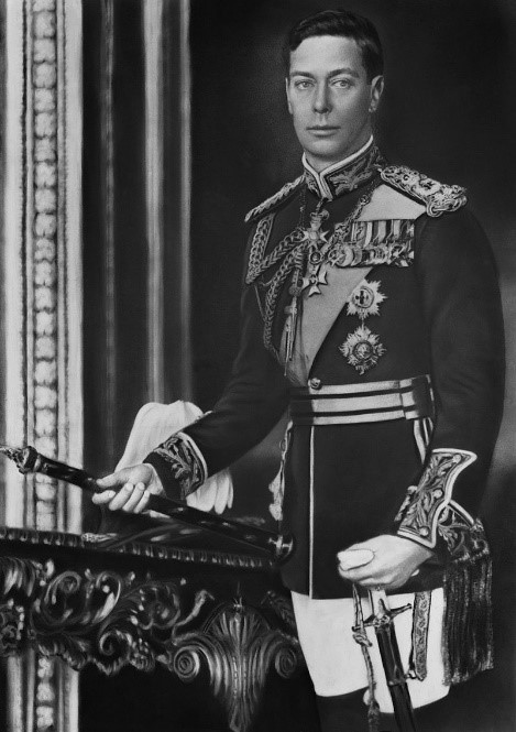 foto do famoso Jorge VI do Reino Unido