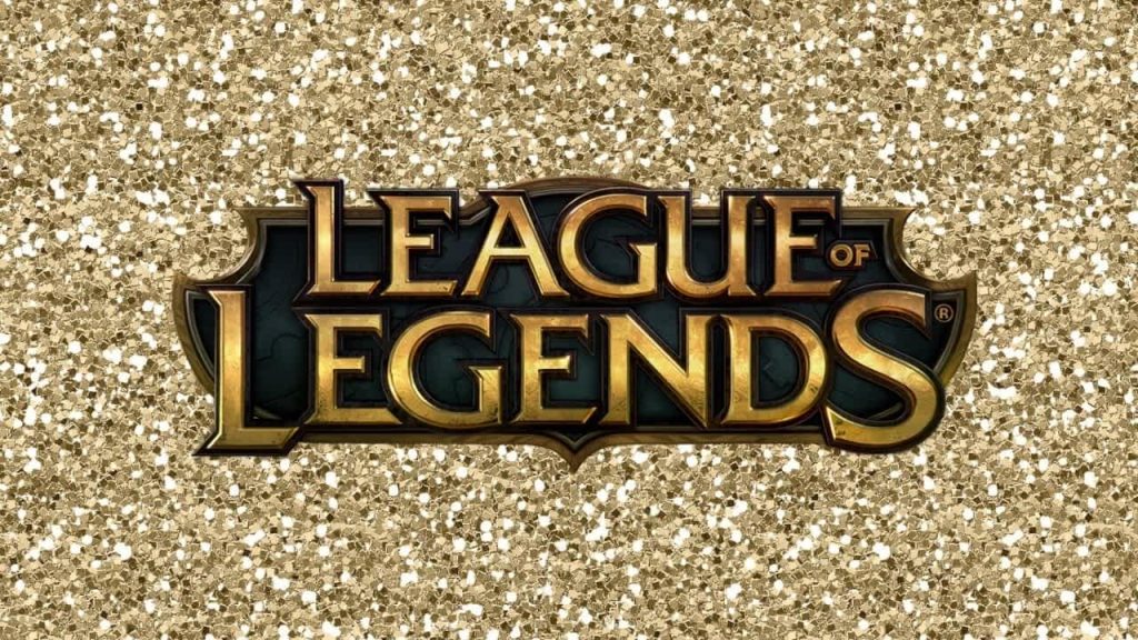 letreiro do jogo league of legends