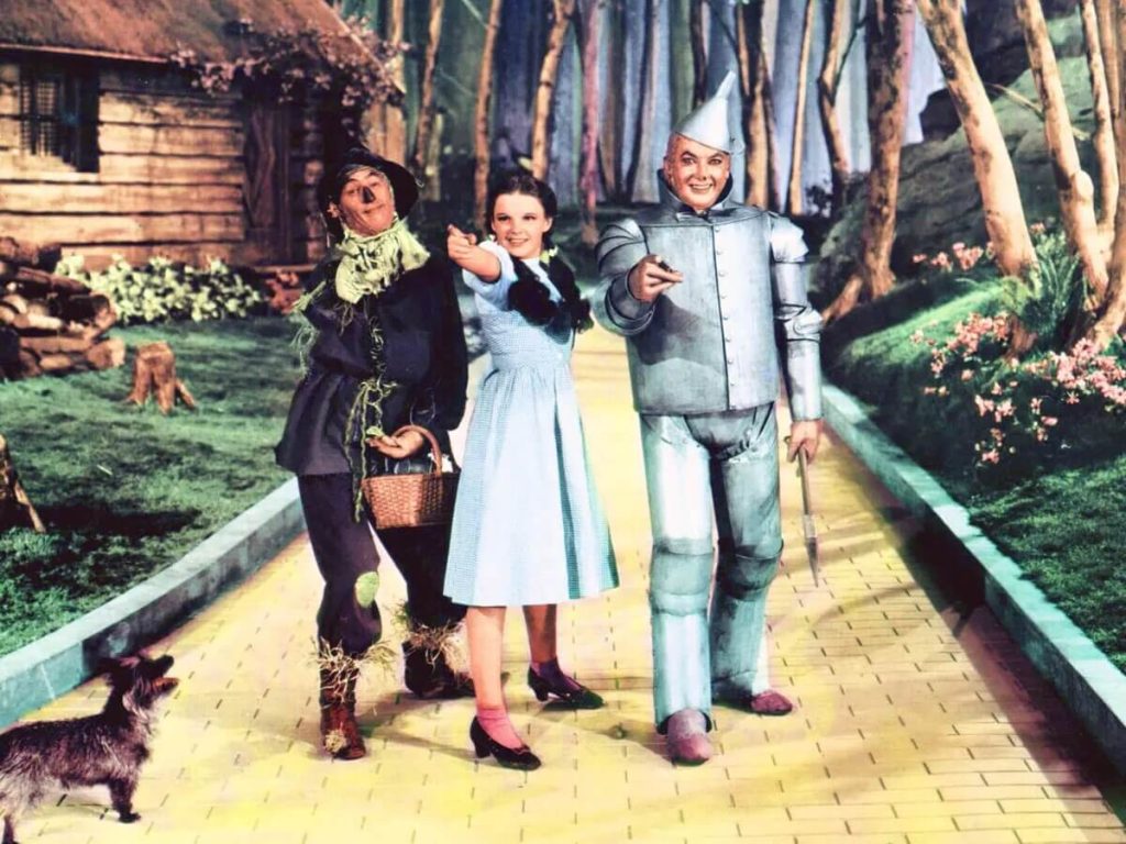foto da cena do filme o magico de oz