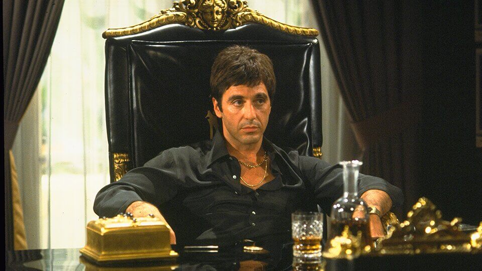 foto da cena do filme scarface